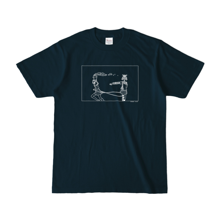 カラーTシャツ(濃色) - S - ネイビー