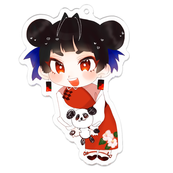 アクリルキーホルダー - 70 x 70 (mm)