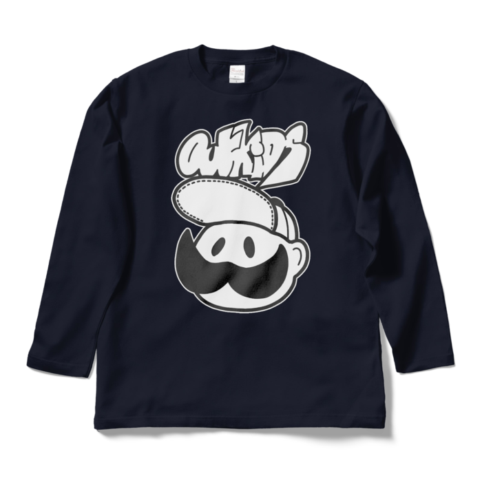 ロングスリーブTシャツ - L - ネイビー