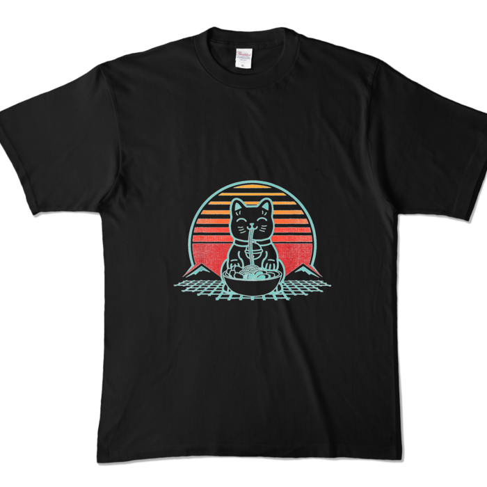 カラーTシャツ - XL - ブラック (濃色)