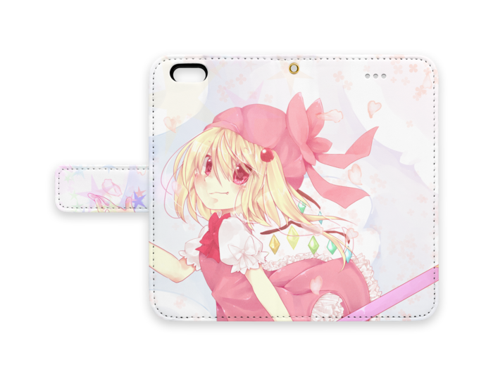 手帳型iPhoneケース - iPhone 6 / 6s - ストラップ穴 あり