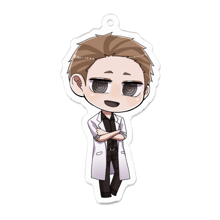 アクリルキーホルダー - 70 x 70 (mm)