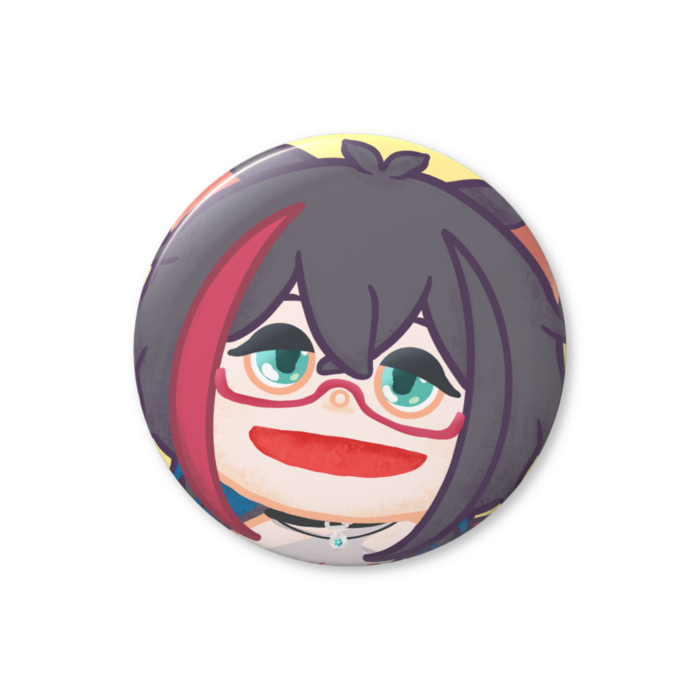 パペット風星仁いち缶バッジ- 32mm(2)