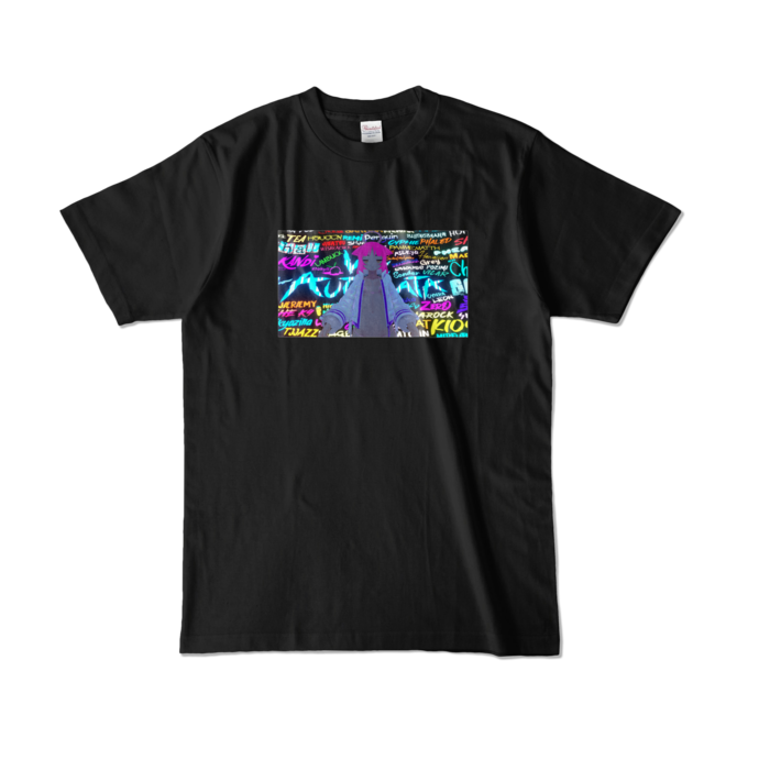 カラーTシャツ - L - ブラック (濃色)