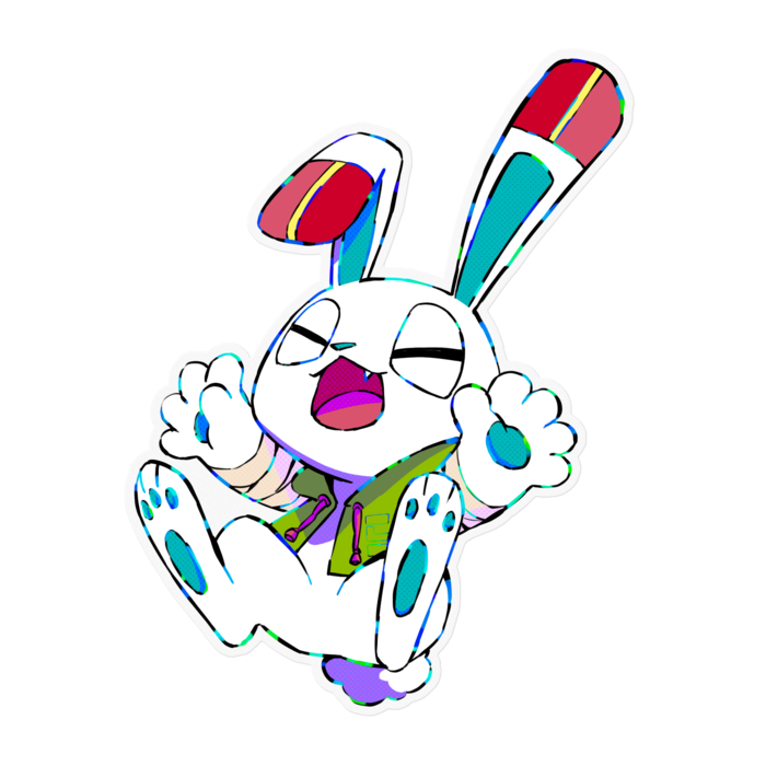 ステッカー - 160 x 160 (mm)