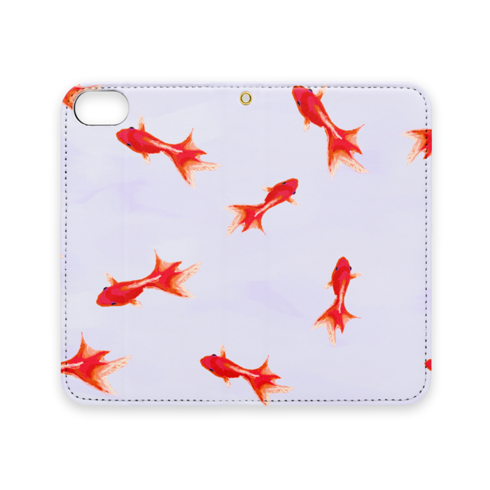 手帳型iPhoneケース（ベルトなし） - iPhone 7 / 8 / SE(第2・第3世代) - ストラップ穴 あり