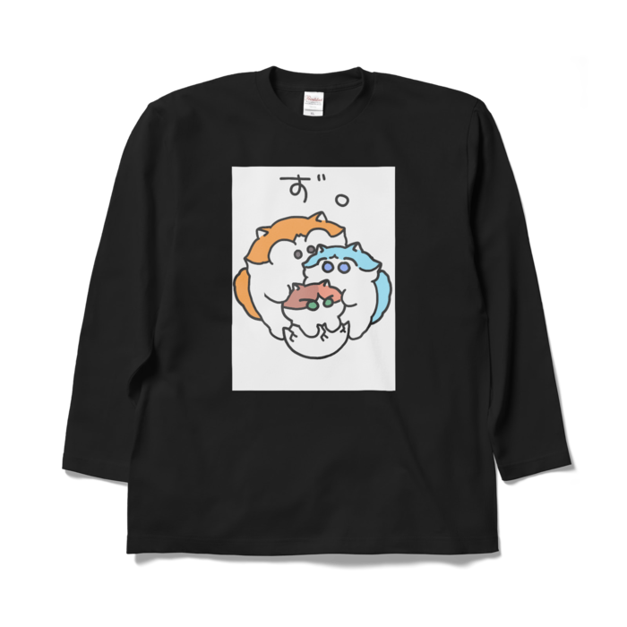 ロングスリーブTシャツ - XL - ブラック