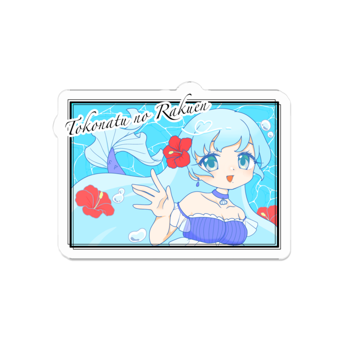 アクリルバッジ - 50 x 50 (mm)