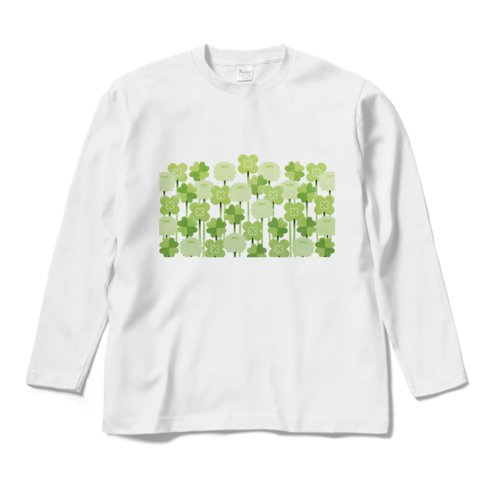 ロングスリーブTシャツ　白色　M
