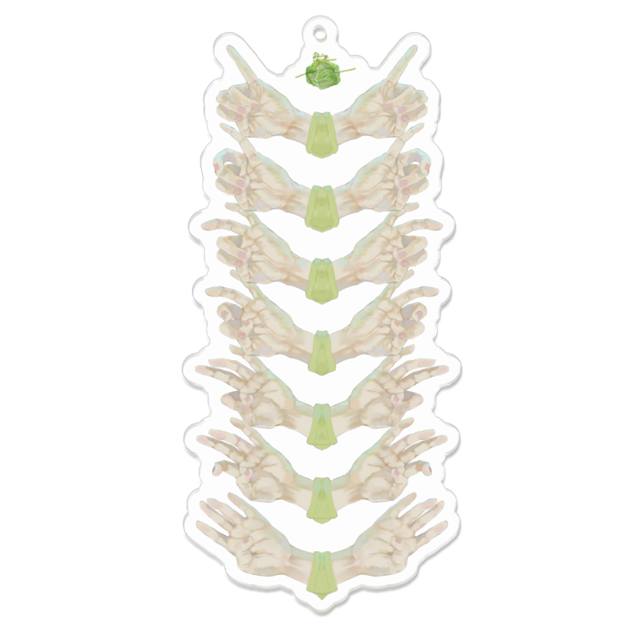 アクリルキーホルダー - 100 x 100 (mm)