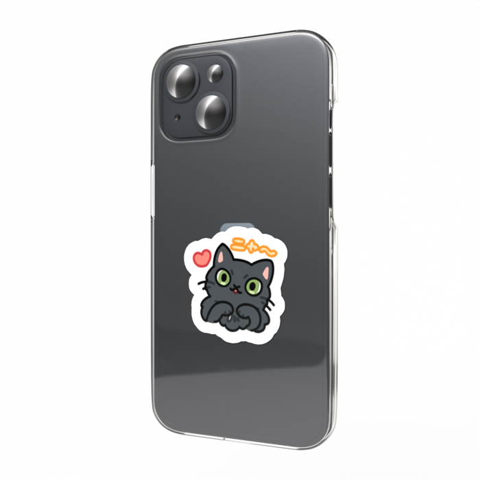 スマホステッカー（ニャー）