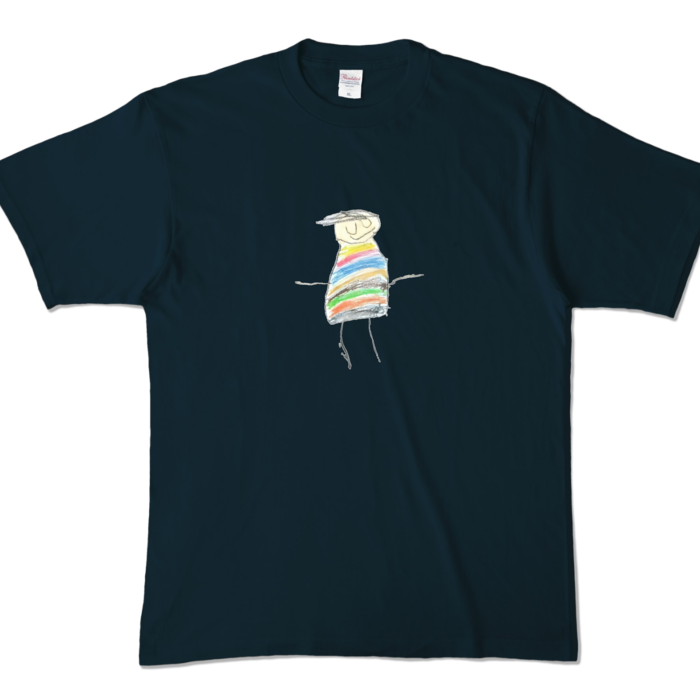 カラーTシャツ - XL - ネイビー (濃色)