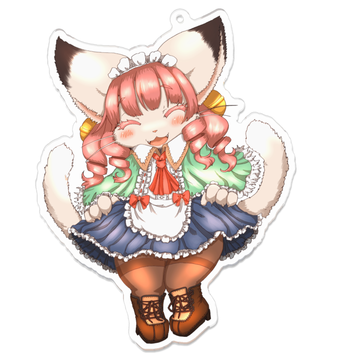 アクリルキーホルダー - 100 x 100 (mm)