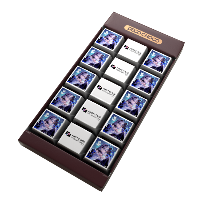 DECOチョコ - 列ごとにデザイン