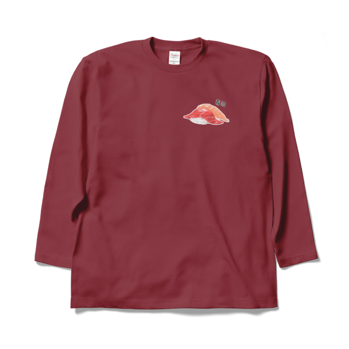 ロングスリーブTシャツ - XL - バーガンディ
