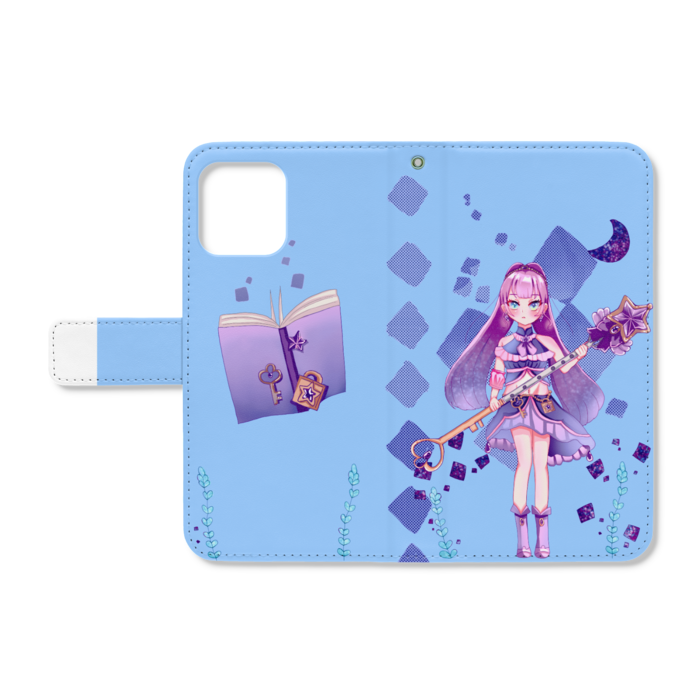 手帳型iPhoneケース - iPhone12 / 12 Pro - ストラップ穴 あり