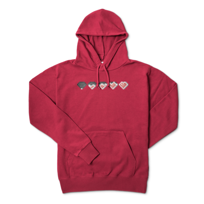 パーカー - L - バーガンディ