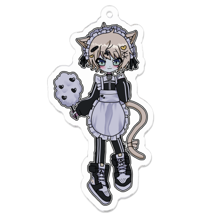 アクリルキーホルダー - 70 x 70 (mm)