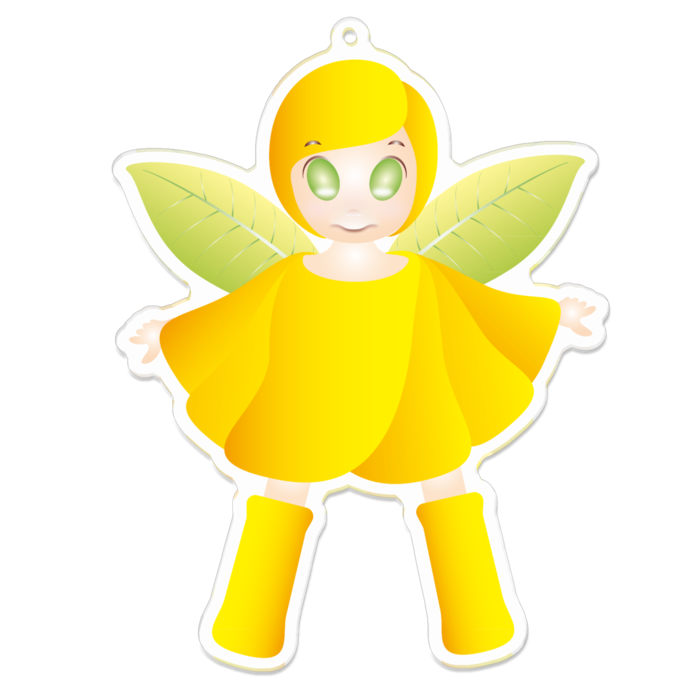 アクリルキーホルダー - 100 x 100 (mm)