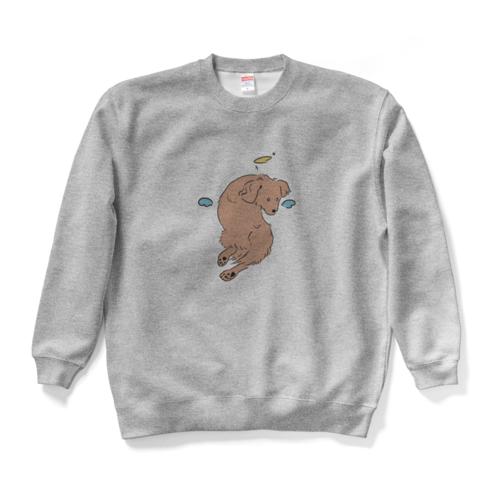 うちの子天使　スウェット - XL - グレー