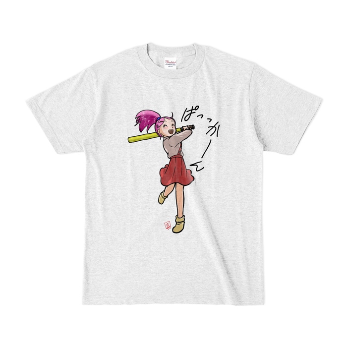 カラーTシャツ(淡色) - S - アッシュ