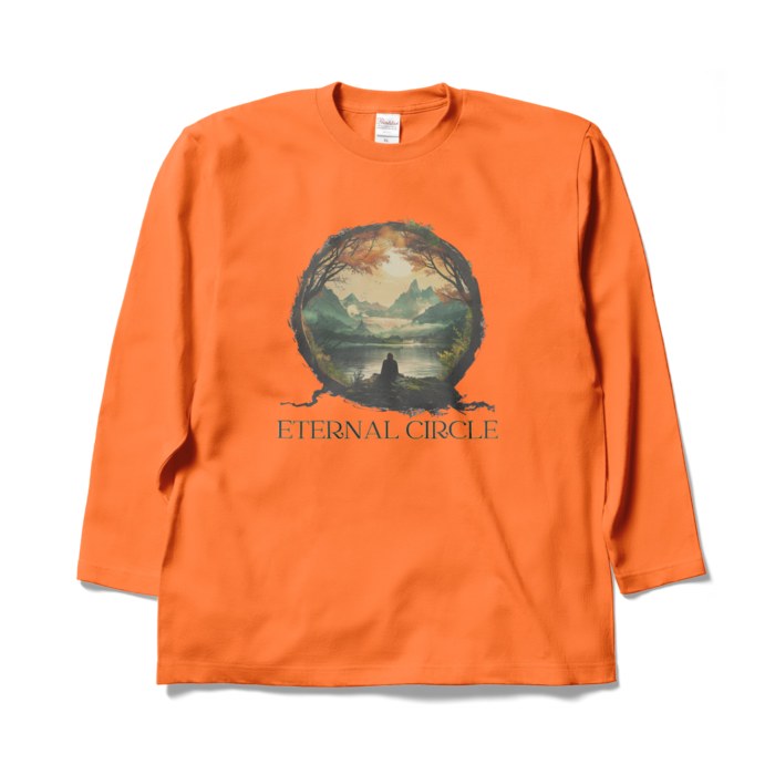 ロングスリーブTシャツ - XL - オレンジ