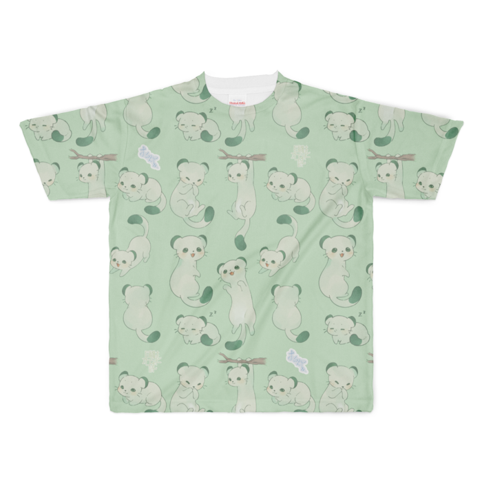 フルグラフィックTシャツ - XL - 両面印刷