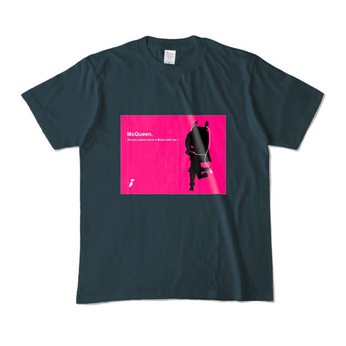 カラーTシャツ - M - デニム (濃色)