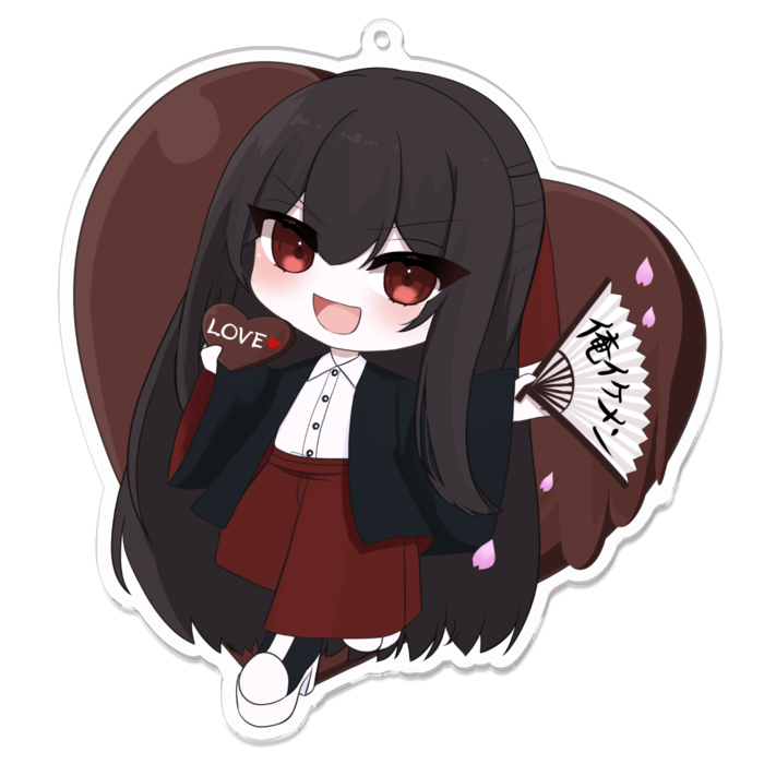 ルギラアクリルキーホルダー - 100 x 100 (mm)