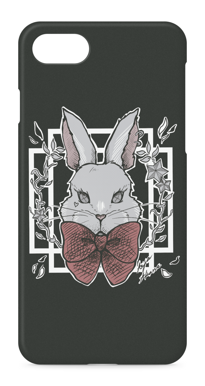 黒🐰iPhoneケース - iPhone 8 / 7 / SE2