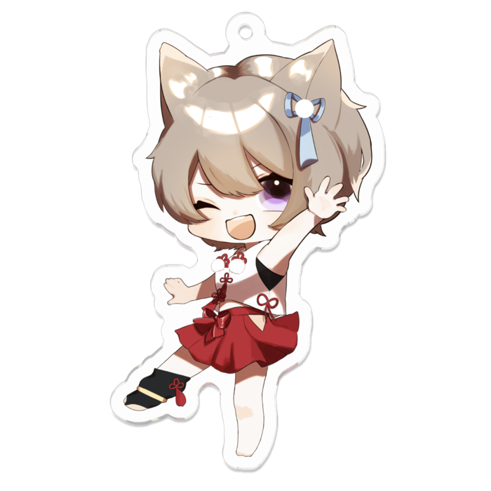 アクリルキーホルダー - 70 x 70 (mm)