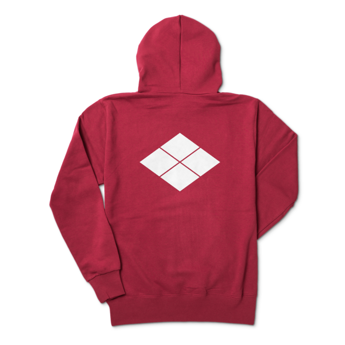 パーカー - M - バーガンディ