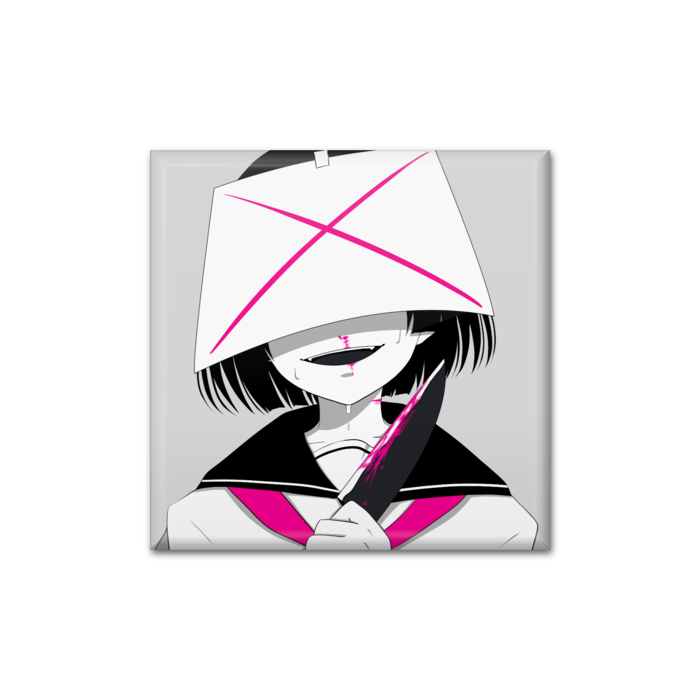 缶バッジ - 四角形40mm