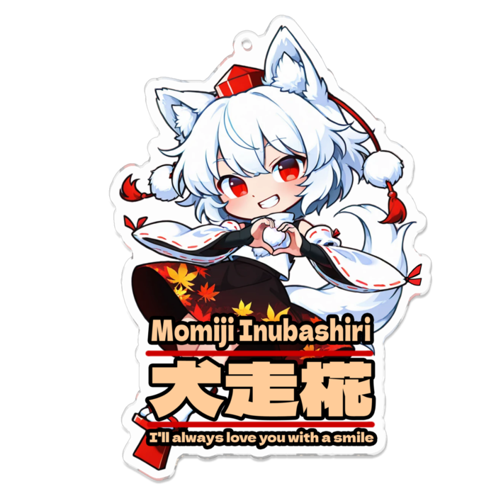 アクリルキーホルダー - 100 x 100 (mm)