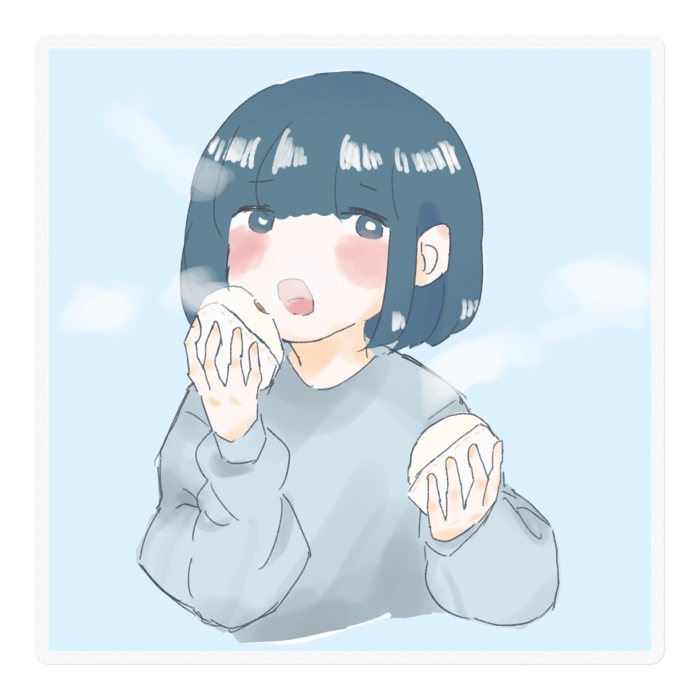 ステッカー - 100 x 100 (mm)