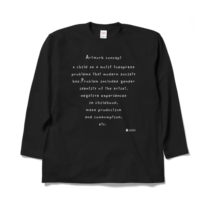 ロングスリーブTシャツ - XL - ブラック