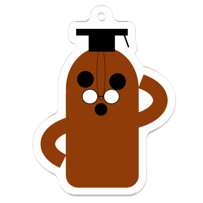 アクリルキーホルダー - 50 x 50 (mm)