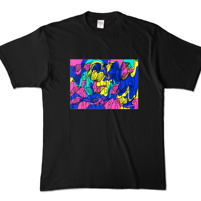 カラーTシャツ - XL - ブラック (濃色)