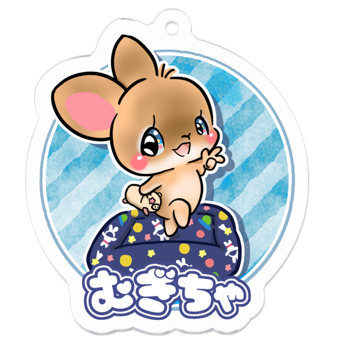 アクリルキーホルダー - 50 × 50 (mm)