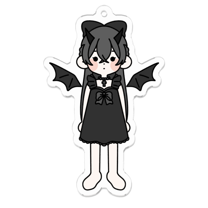 アクリルキーホルダー - 70 x 70 (mm)