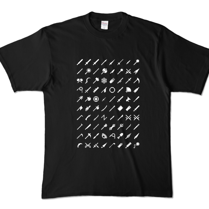 カラーTシャツ - XL - ブラック (濃色)