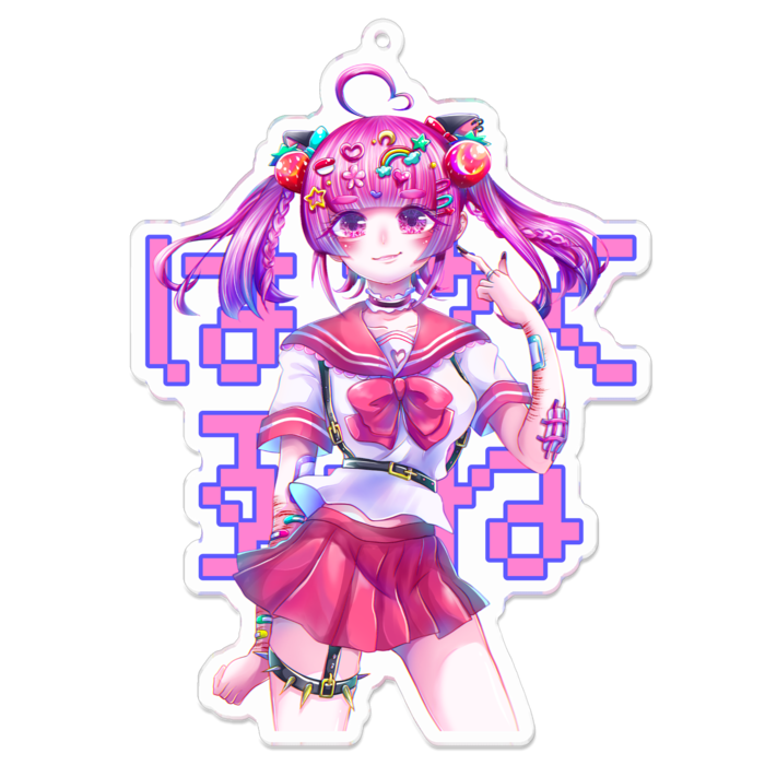 アクリルキーホルダー - 100 x 100 (mm)