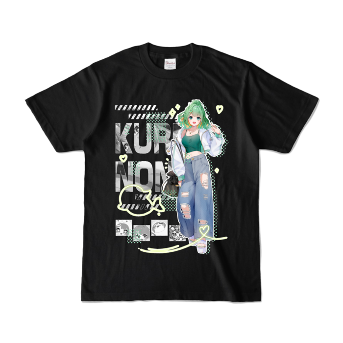 カラーTシャツ - S - ブラック (濃色)