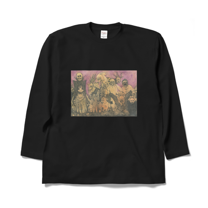 ロングスリーブTシャツ - XL - ブラック