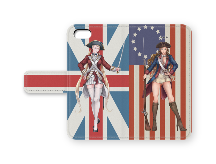 手帳型iPhoneケース - iPhone5