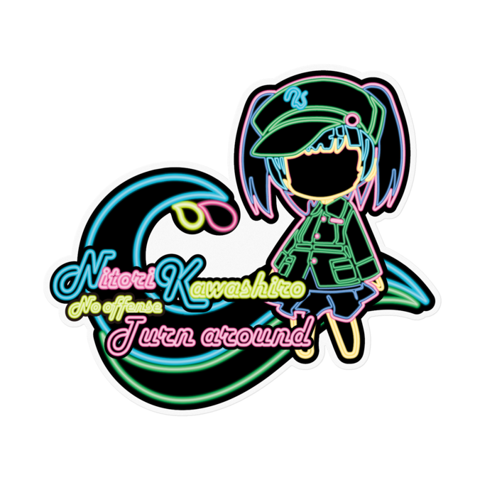 ステッカー - 160 x 160 (mm)