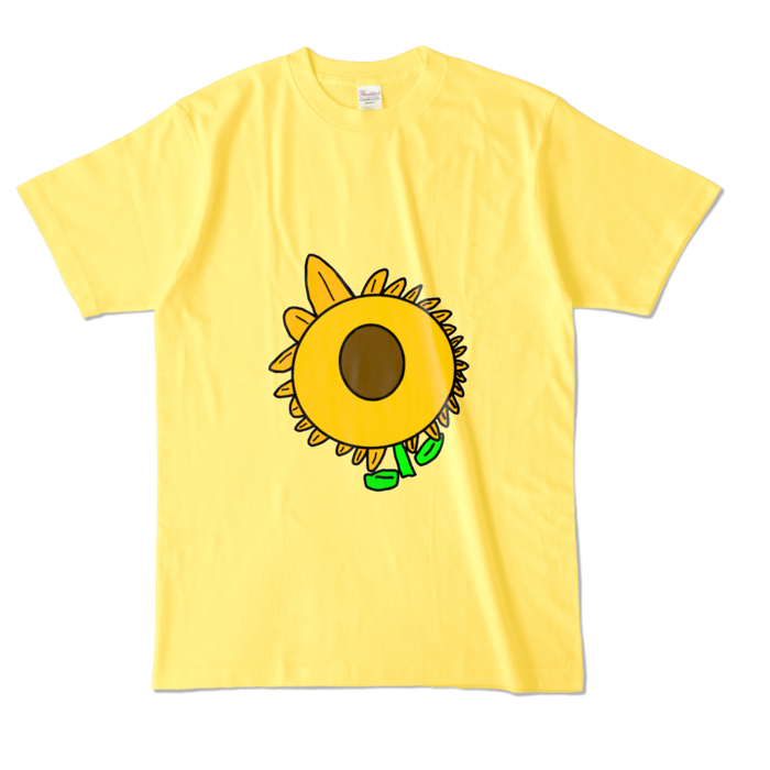 カラーTシャツ - L - イエロー (濃色)