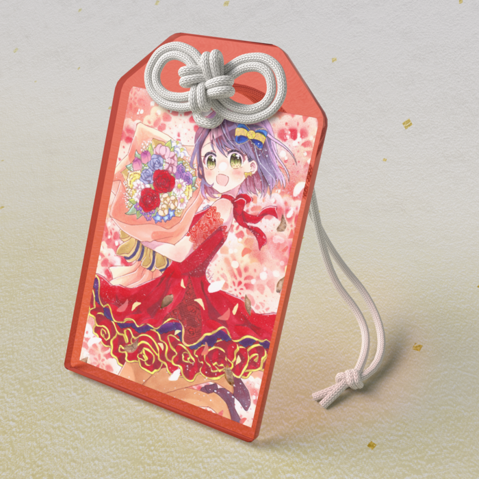 背景あり - 50 × 80mm