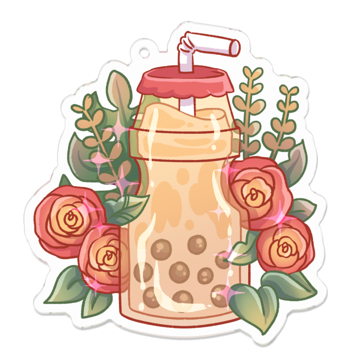 アクリルキーホルダー - 70 x 70 (mm)