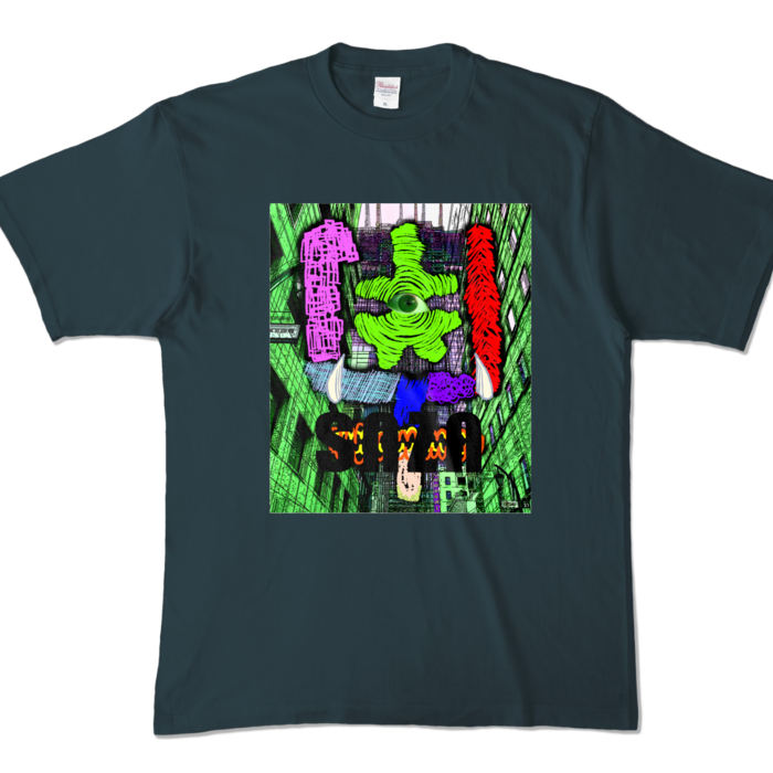 カラーTシャツ - XL - デニム (濃色)